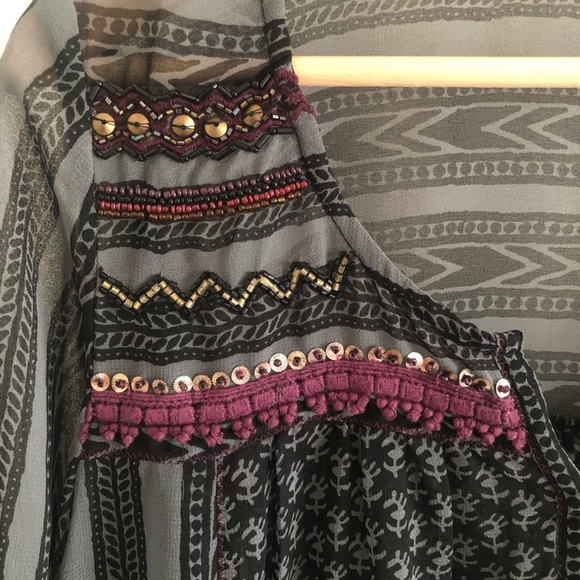 Free People Feather in the Wind tunic top - Picture 3 of 7